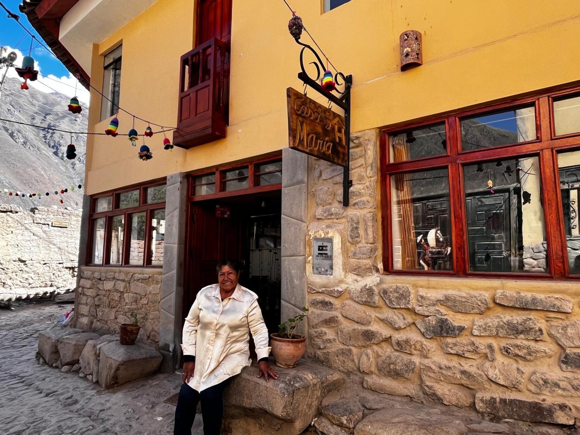 Casa D'Maria Bed & Breakfast Ollantaytambo Dış mekan fotoğraf